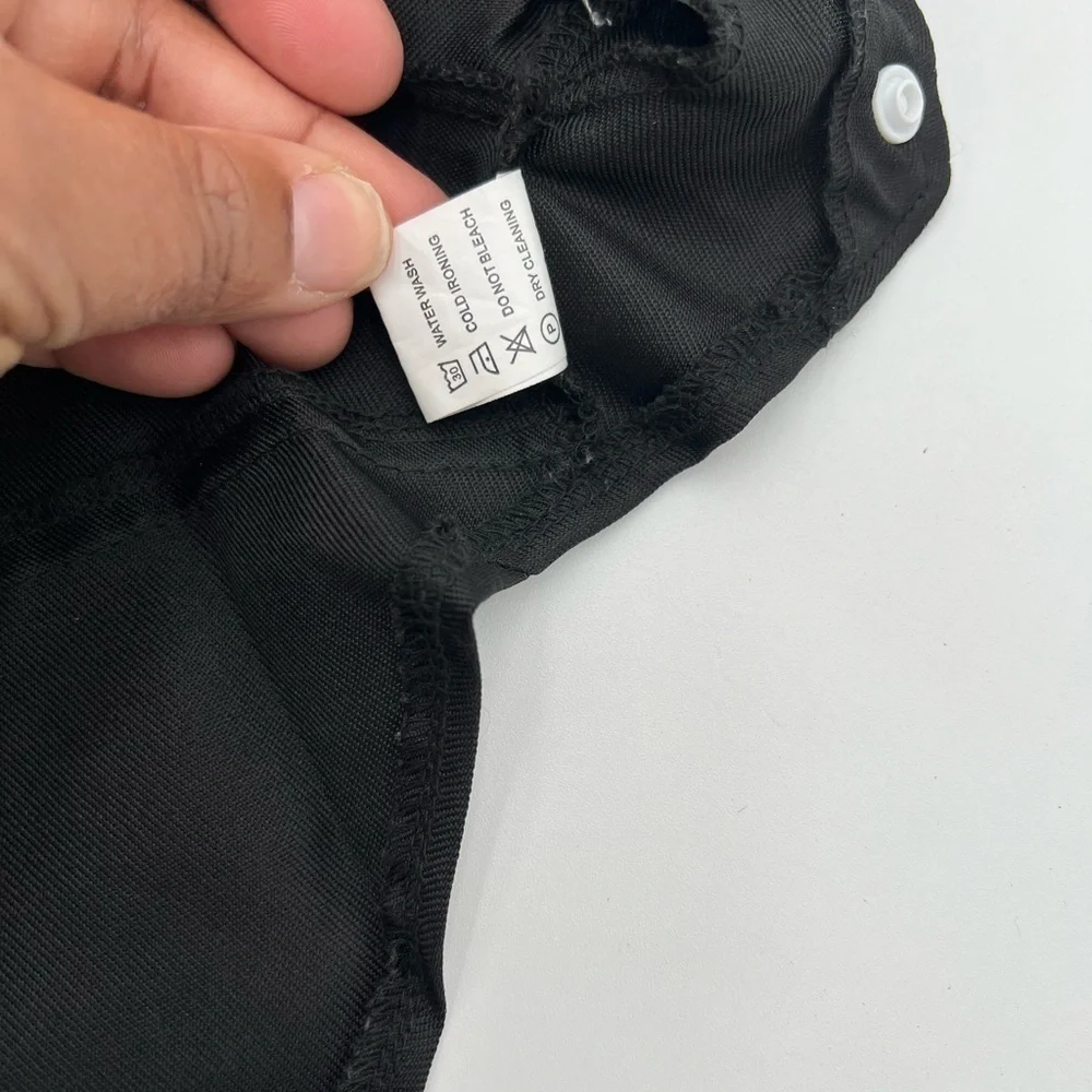 Elegant Black Wedding Jacket Suit for Dogs with Bow Tie Small NWOT